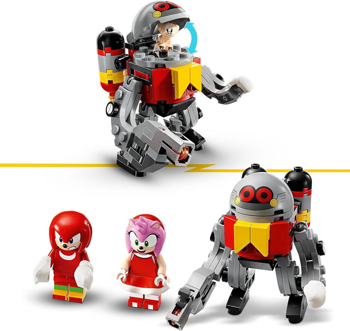 LEGO Sonic the Hedgehog Knuckles And The Shrine Of Master Emerald, jucărie de colecționat, cadou pentru gameri, set de construcție de aventură pentru băieți și fete de la 8 ani 76998