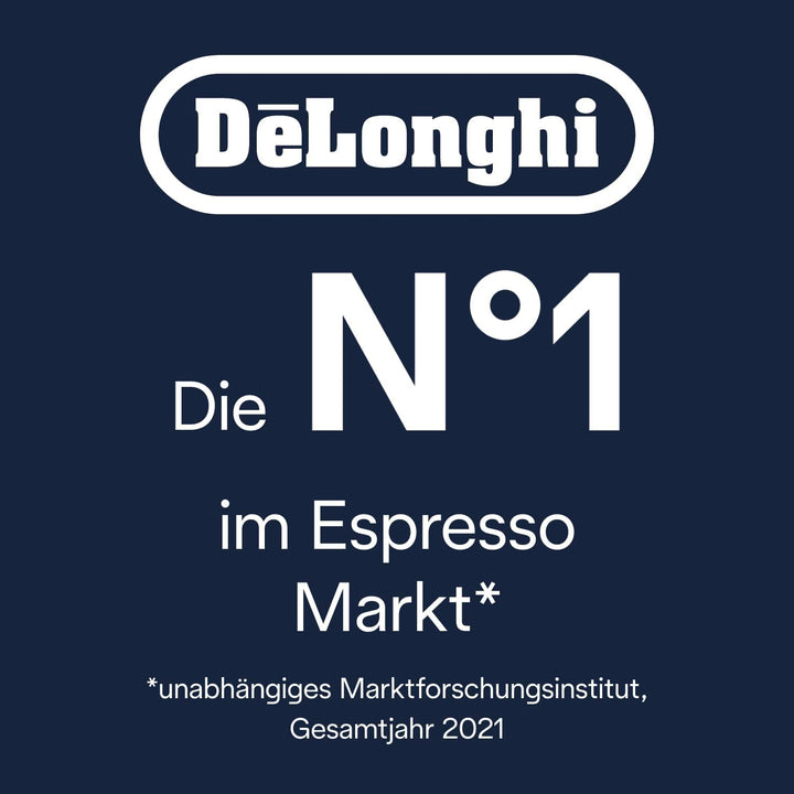 De'Longhi Dedica Style EC 685.M - Mașină espresso portafilter, mașină espresso cu spumă de lapte profesională, doar 15 cm lățime, pentru cafea pudră sau doze ESE, rezervor de apă de 1 litru, argintiu
