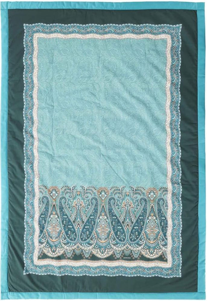 BASSETTI bumbac carouri SABBIONETA culoare BLUE B3 dimensiunea 135X190