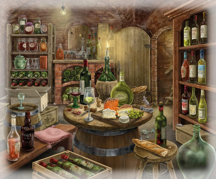 Ravensburger EXIT Puzzle - The Ghostly Manor House - 6X puzzle de 99 de piese pentru adulți și copii iubitori de puzzle cu vârsta de 10 ani și peste