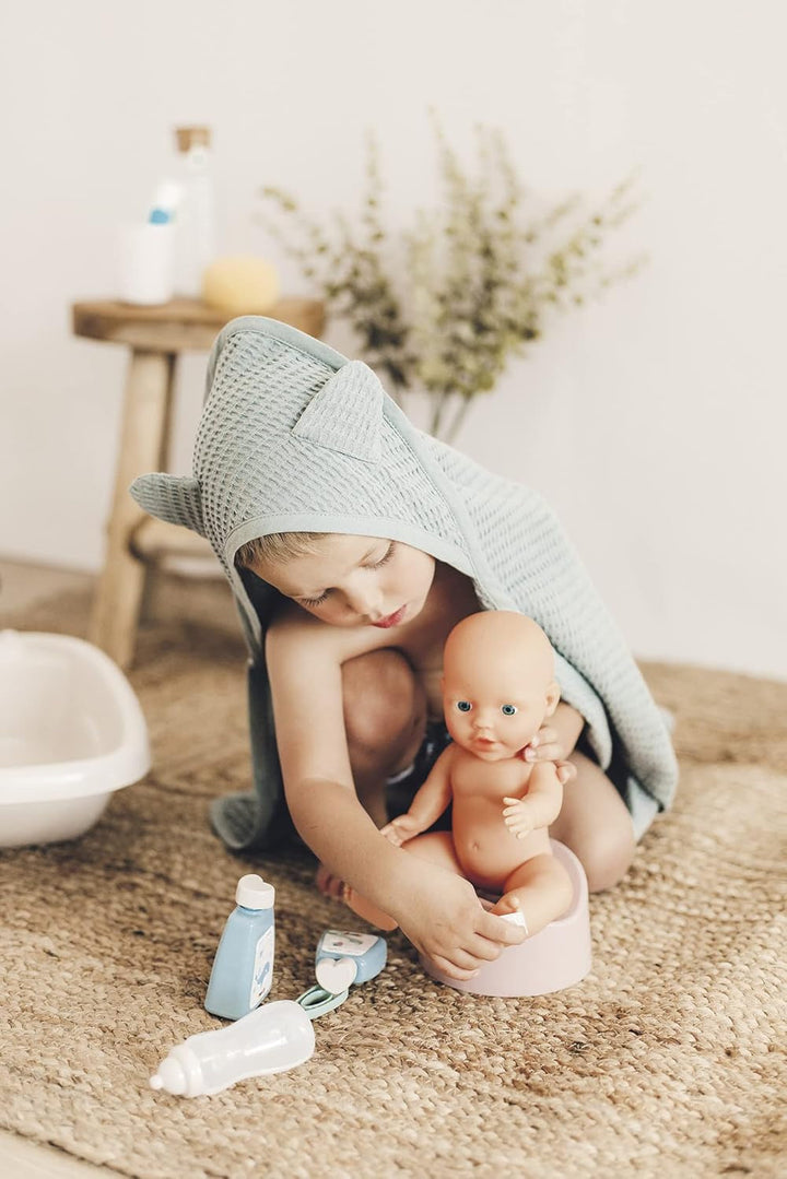 Smoby - Cadă pentru păpuși Baby Nurse - Cadă pentru păpuși cu biberon și o mulțime de accesorii, accesorii pentru păpuși până la 42 cm, pentru copii de la 3 ani, 220366