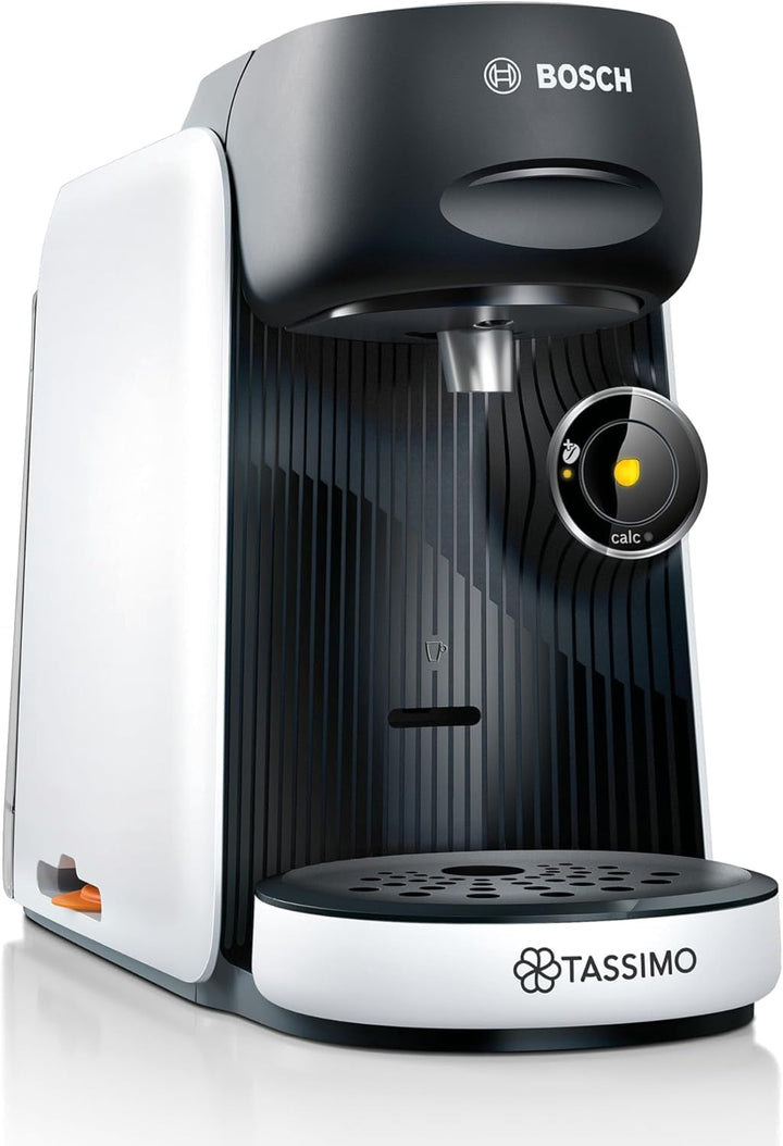 Bosch Tassimo Finesse Friendly mașină de capsule TAS162E, 70 de băuturi, cafea mai intensă la apăsarea unui buton, deconectare automată, durabilă, perfect dozată, 1400 W, negru / negru