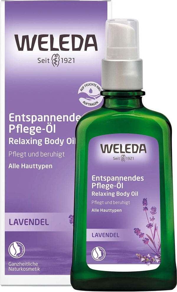 WELEDA Organic Lavender Body Oil, 100 ml