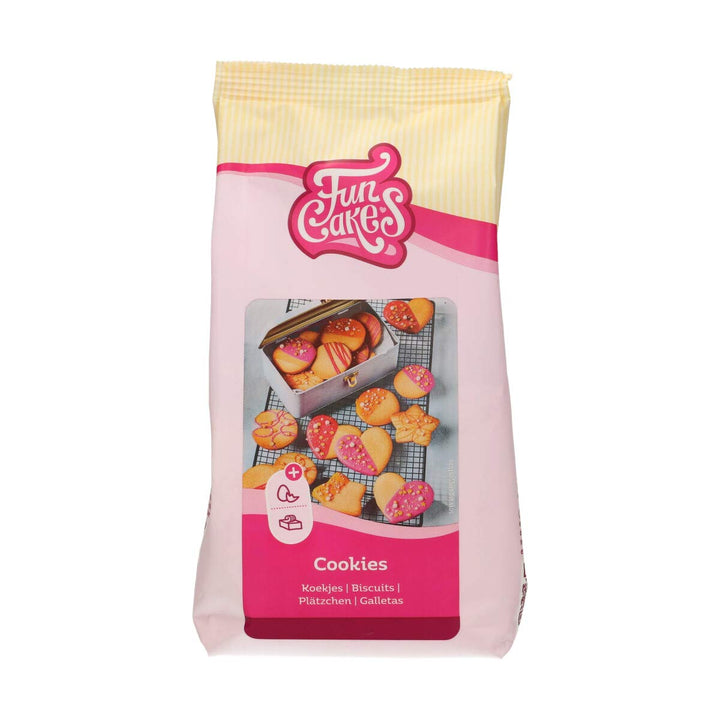 Funcakes Mix Für Kekse: Einfach Zu Verwendende, Knusprige Und Knusprige Kekse, Perfekt Zum Dekorieren Mit Fondant- Oder Royal Icing, Auch Als Tortenkruste Geeignet, Halal., 1 Kg