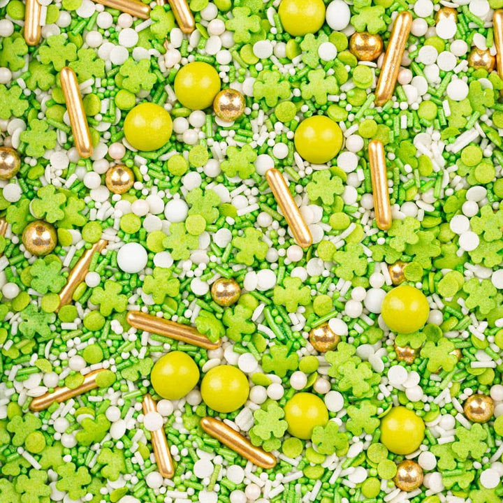 Super Streusel, Lucky Charms, Sprinkles de zahăr verde, 90 grame