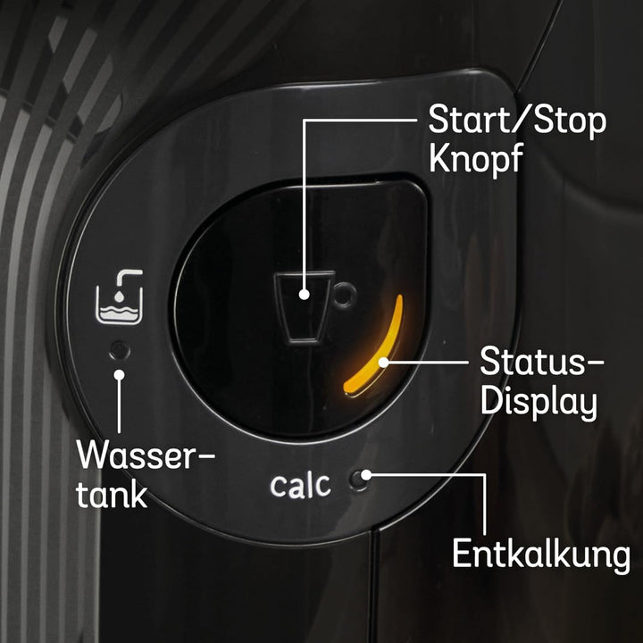 Mașină cu capsule Bosch Tassimo Style Friendly TAS112E, Peste 70 de băuturi, Potrivită pentru toate paharele, Complet automată, Durabilă, Economie de spațiu, 1400 W, Negru