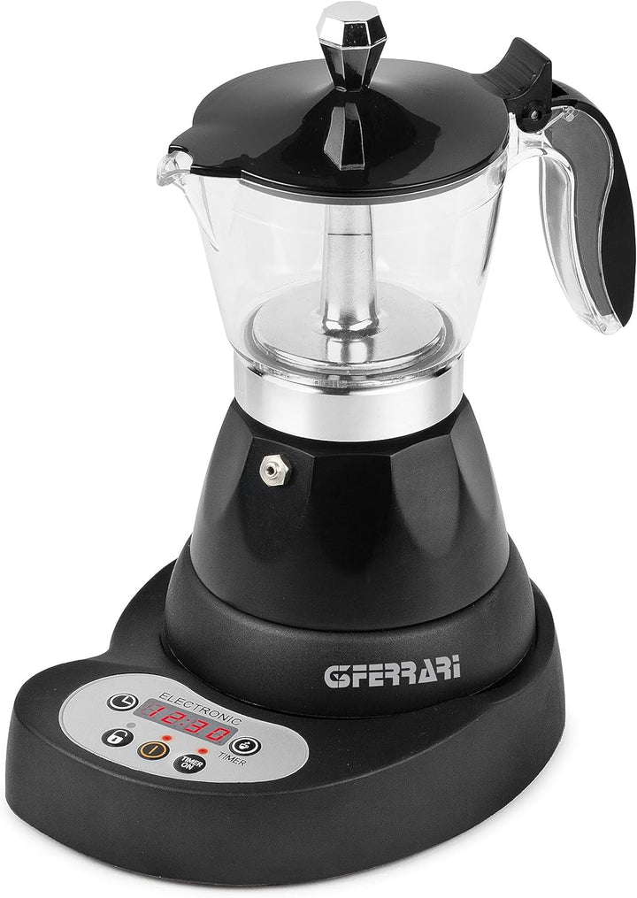G3 Ferrari G10028 Espressoare electrică Bonjour Pentru 3 cești Cu funcție de menținere la cald