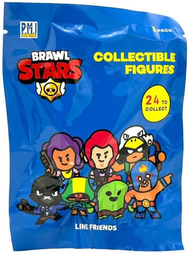 Joojee Gmbh Brawl Stars figurine în ambalaj de folie, argint / aur