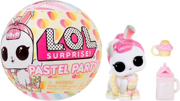 L.O.L. Surprise! Pastel Party Hops Tot - 1 păpușă ediție specială cu 6 surprize, inclusiv modă și accesorii magice de primăvară, două păpuși de colecționat, pentru copii de la 4 ani în sus