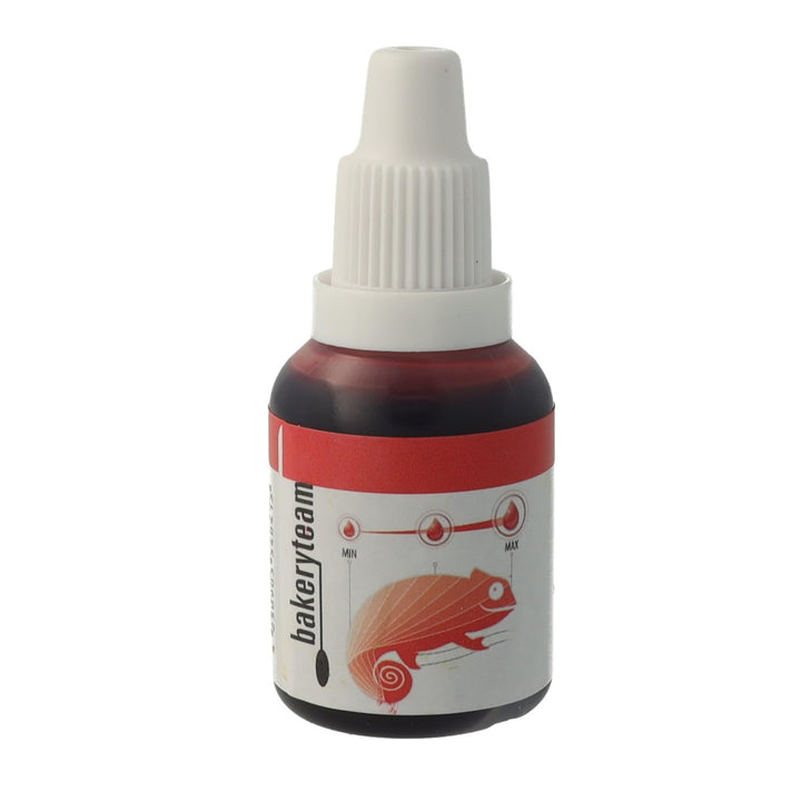 Bakeryteam Airbrush Lebensmittelfarbe Rot/Red 20Ml