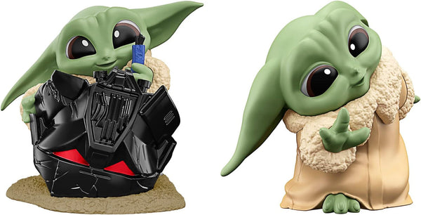 Star Wars Hasbro the Bounty Collection Series 5, figuri Grogu 2-pack, joc cu cască, joc peek-a-boo, jucărie pentru copii cu vârsta de peste 4 ani, 5.5 cm, Multi, F5941