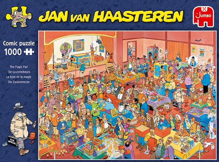 Târgul magicienilor, puzzle jigsaw 1000 piese adulți