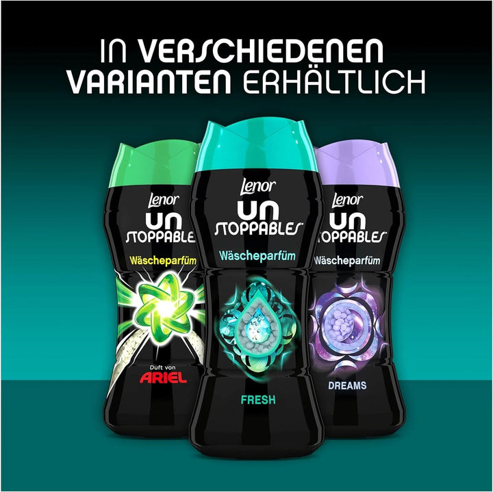 Lenor Unstoppables parfum de rufe Fresh 510G - Prospețime pentru toate textilele, chiar și pentru cele sport