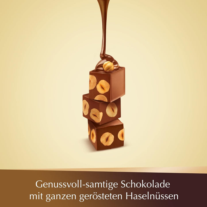 Lindt Schokolade NUXOR Milch | 103 G Beutel | Cremige Gianduja Milch-Schokolade Mit Ganzen, Gerösteten Haselnüssen | Pralinen-Geschenk | Probierpreis Aktion