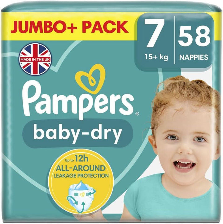 Pampers (Alte Version), Größe 5 Windeln 76, 11-16Kg (2 Pack)