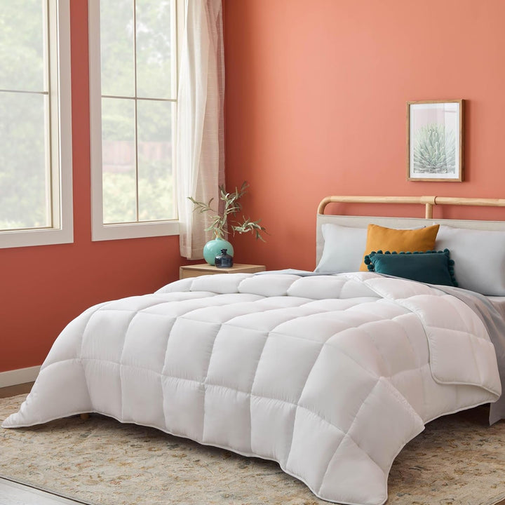 Linenspa 10.5 Tog All Season hipoalergenic Down Alternative Microfibre Duvet Super King Size