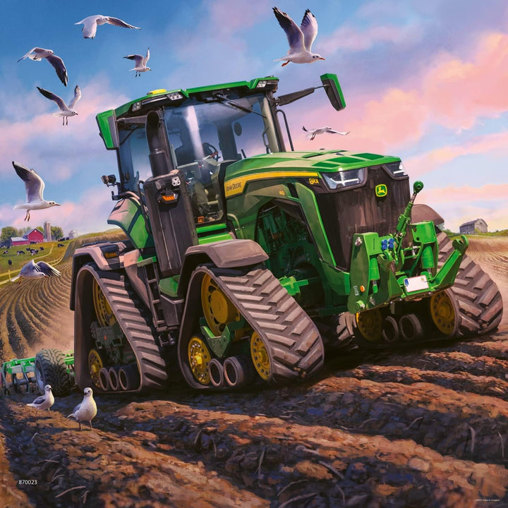 Ravensburger puzzle pentru copii 05173 - John Deere în acțiune - 3X49 piese puzzle pentru copii cu vârsta de 5 ani și peste
