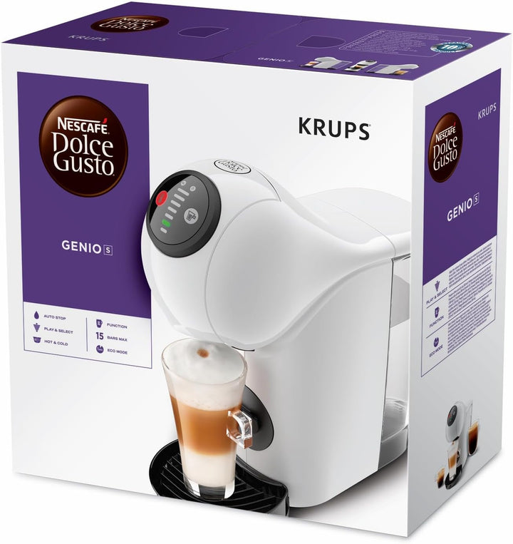 NESCAFÉ DOLCE GUSTO GENIO S by KRUPS Alb Mașină automată de cafea cu capsule