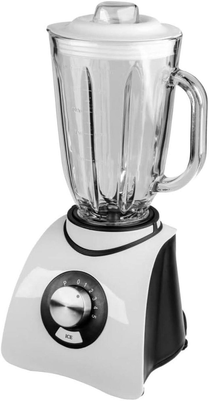 Gastroback 40898 Vital Basic, Mit Integrierter Ice-Crush Funktion, Leistungsstarker 600 Watt Motor Mixer, Kunststoff, 1.5 Liters, Weiß