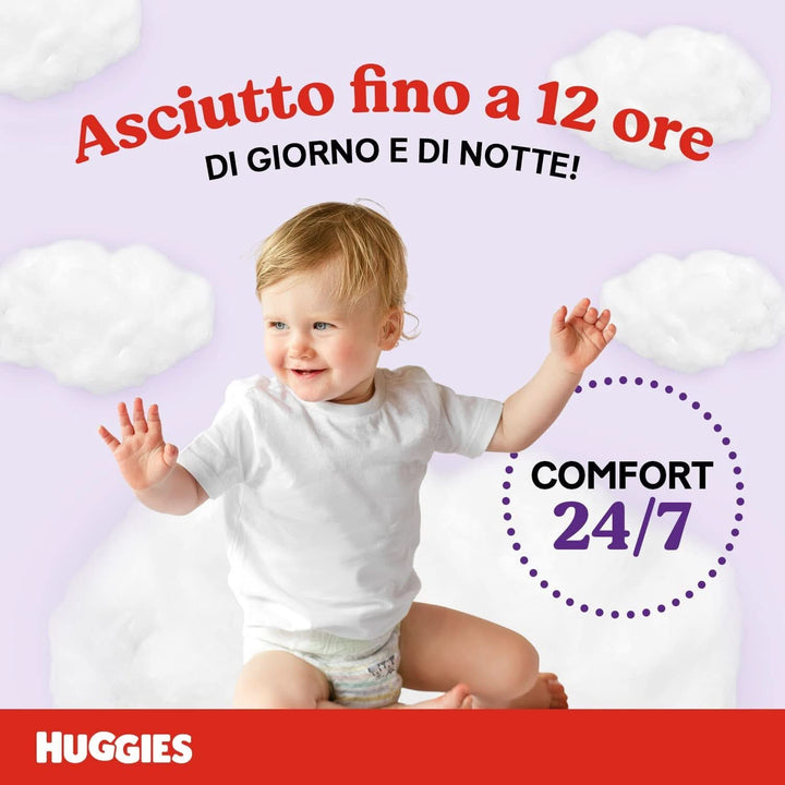 Huggies Ultra Comfort-Windelhöschen, Größe 6 (15-25 Kg), Packung Mit 60 Windelhöschen