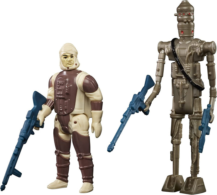Star Wars Retro Collection Special Bounty Hunter Double Pack Dengar & IG-88, figuri mari de 9,5 cm pentru Star Wars: The Empire Strikes Back