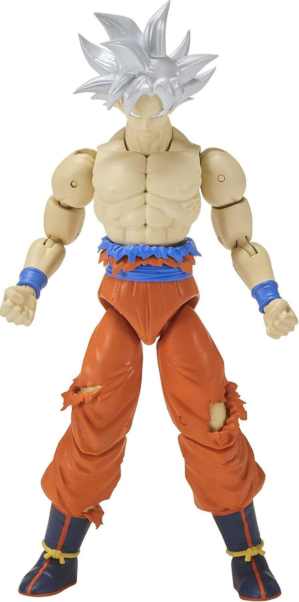 BANDAI - Dragon Ball Super - Figurina Dragon Stars 17 Cm - Goku Ultra Instinct - Licența oficială Dragon Ball - Figura articulată Goku - Jucărie pentru copii 4+ ani - 35994J