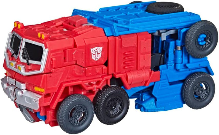 Jucarii Transformers pentru filmul Rise of the Beasts, Smash Changer Optimus Prime figura din 6, 22.5 cm