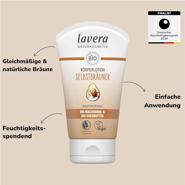 Lavera, loțiune autobronzantă corp, 125 ml