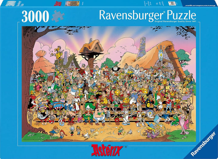 Ravensburger - Puzzle pentru adulți - Puzzle 3000 piese - Universul Asterix - Adulți și copii de la 14 ani - Puzzle de înaltă calitate fabricat în Europa - Personaje de benzi desenate - 14981
