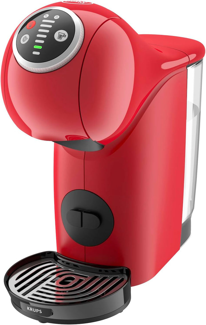 NESCAFÉ Dolce Gusto Genio S plus by KRUPS, mașină de cafea cu capsule, Espresso Boost, selecție de temperatură, băuturi calde și reci, presiune pompă 15 bar, rezervor de apă 0.8L, 1500 wați, Cosmic Grey, KP340B