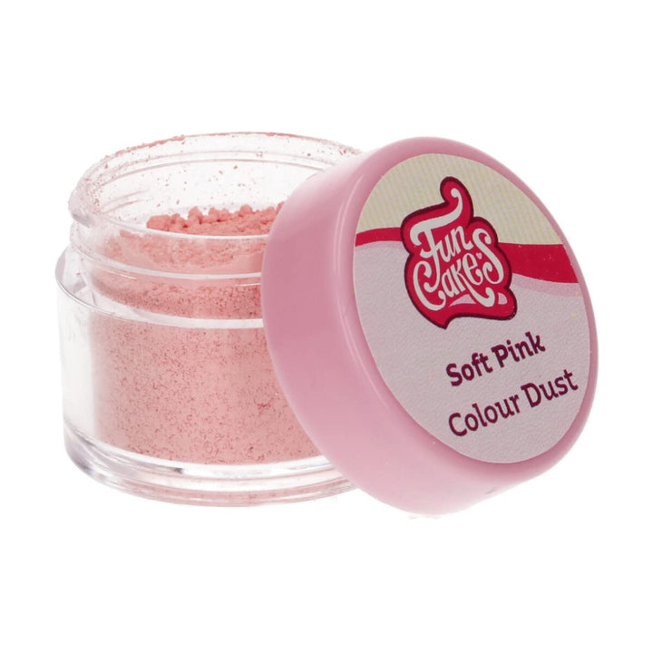 Funcakes Color Dust Soft Pink: Farbpulver Für Lebensmittel, Für Die Kuchendekoration, Halal-Zertifiziert