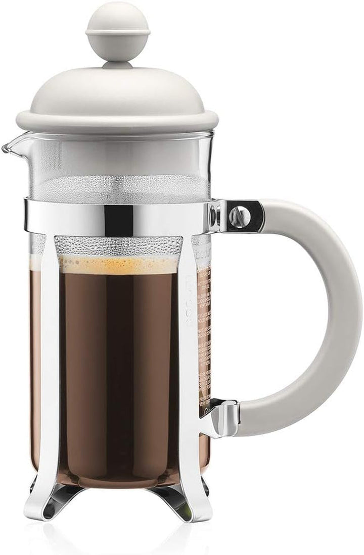 Bodum 1913-01 Cafetieră CAFFETTIERA (sistem French Press, filtru permanent din oțel inoxidabil, 0,35 litri) Negru