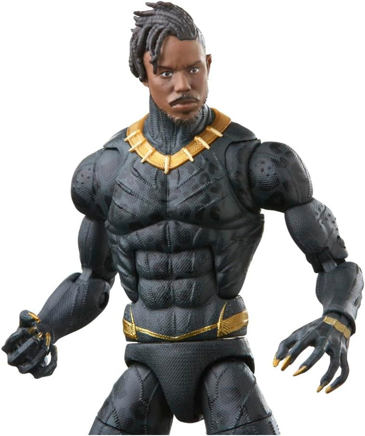 Hasbro Marvel Legends Series Black Panther Legacy Collection Killmonger, 15 cm figurină de colecție cu 5 accesorii