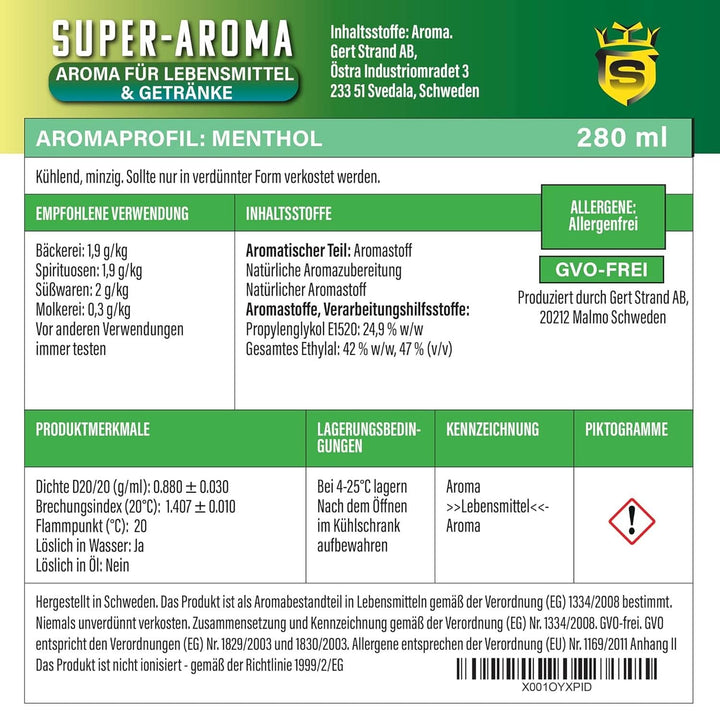 Concentrat de mentol 280 ml