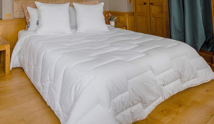 COLAS NORMAND Plapumă termoregulatoare, Cool In, Temperat, 140 X 200 Cm, Transpirație, Ventilație optimă, 100% percale, Fresh Feel, Franceză, 53130255, Alb