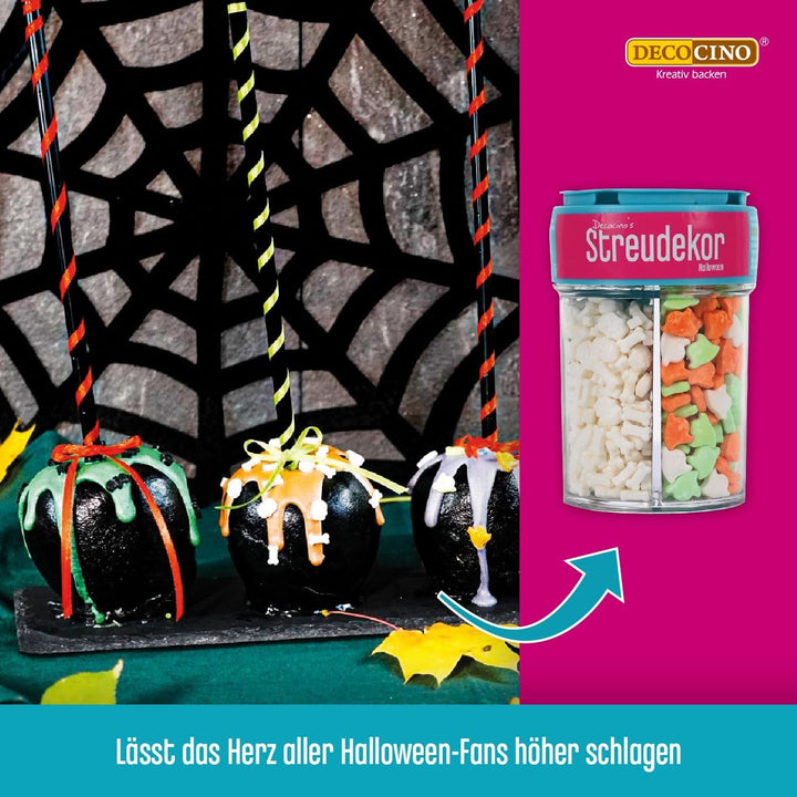 Decocino Halloween Sprinkles, multicolor, 120 grame