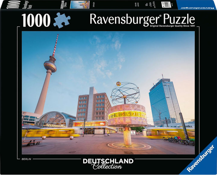 Ravensburger Puzzle 12001424 - Bună dimineața Berlin - Colecție de 1000 de piese Puzzle Germania Pentru adulți cu vârsta de peste 14 ani