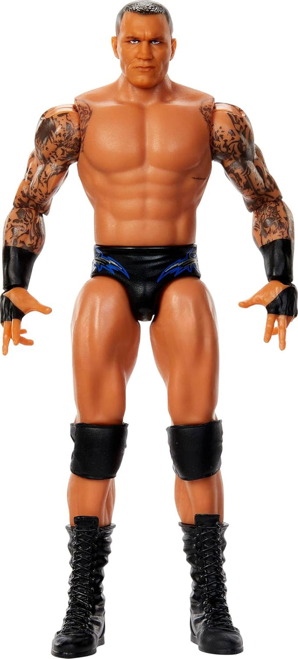 Mattel WWE Randy Orton Action Figure, Main Battle Series #154, Aprox. 15cm inaltime Personaj de colectie cu 10 puncte de miscare si aspect realist, JCV42, [Multicolor]