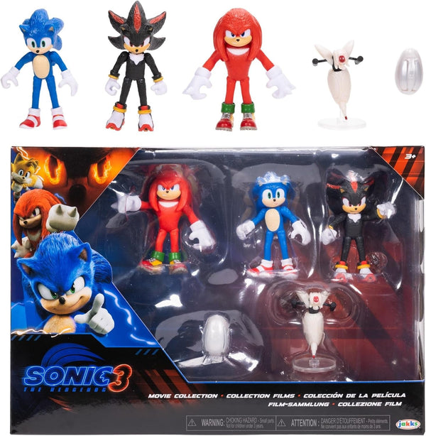 Sonic 3 Film 6 Cm Figuri de acțiune Multipack