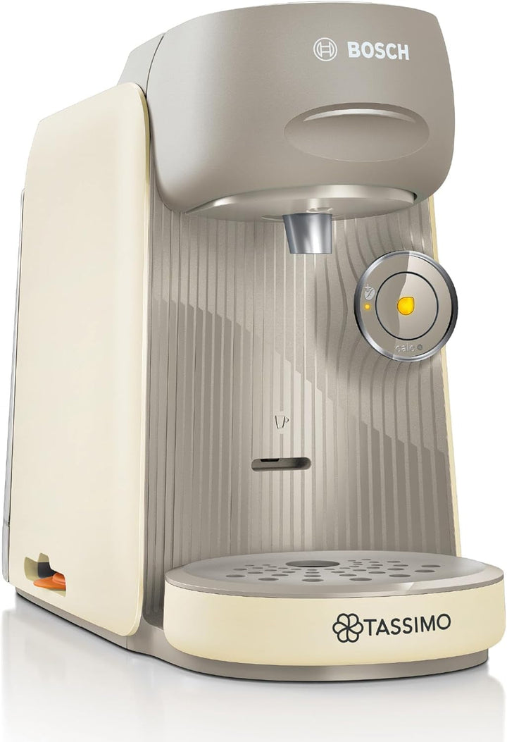 Bosch Tassimo Finesse Friendly mașină de capsule TAS162E, 70 de băuturi, cafea mai intensă la apăsarea unui buton, deconectare automată, durabilă, perfect dozată, 1400 W, negru / negru