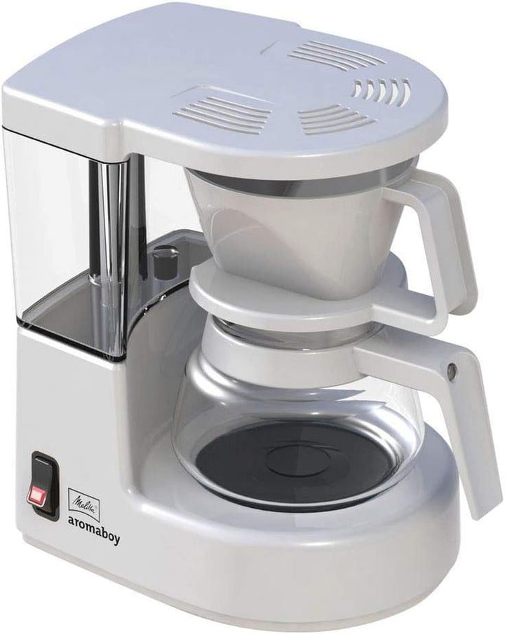 Melitta Aromaboy - Filtru mic de cafea - Cu ulcior de sticlă - 2 cești - Negru (1015-02)