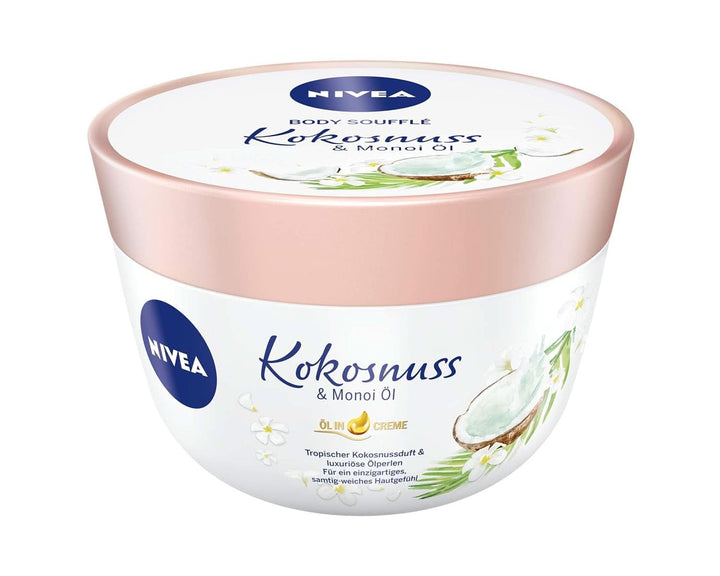 NIVEA Body Soufflé Coconut & Monoi Oil, 200 ml