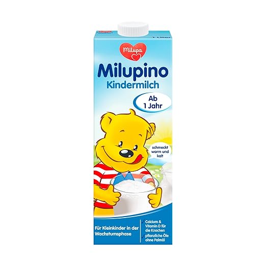 Milupino Milk Milk έτοιμο για ποτό (6x1L), από 1 έτος, για μικρά παιδιά στη φάση ανάπτυξης