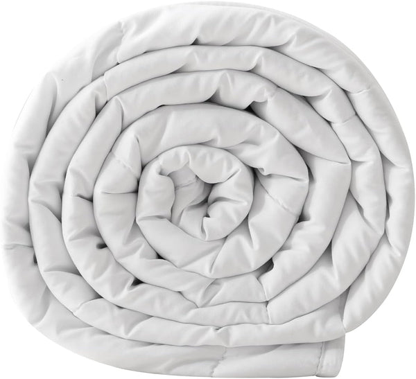 Good Nite Double Duvet, 4.5 Tog, Summer Duvet, Double Duvet, White, Quilt, Poliester, Soft And Lightweight And Machine Washable With Corner Bands (Double Bed 200 X 200 Cm)