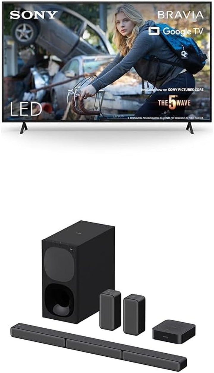 Sony BRAVIA, KD-43X80L, 43 Zoll Fernseher, LED, 4K HDR, Google TV, Smart TV, Works with Alexa, BRAVIA CORE, TRILUMINOS PRO, HDMI 2.1, Gaming-Menü Mit ALLM