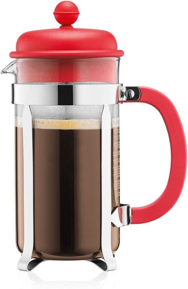 Bodum 1913-01 Cafetieră CAFFETTIERA (sistem French Press, filtru permanent din oțel inoxidabil, 0,35 litri) Negru