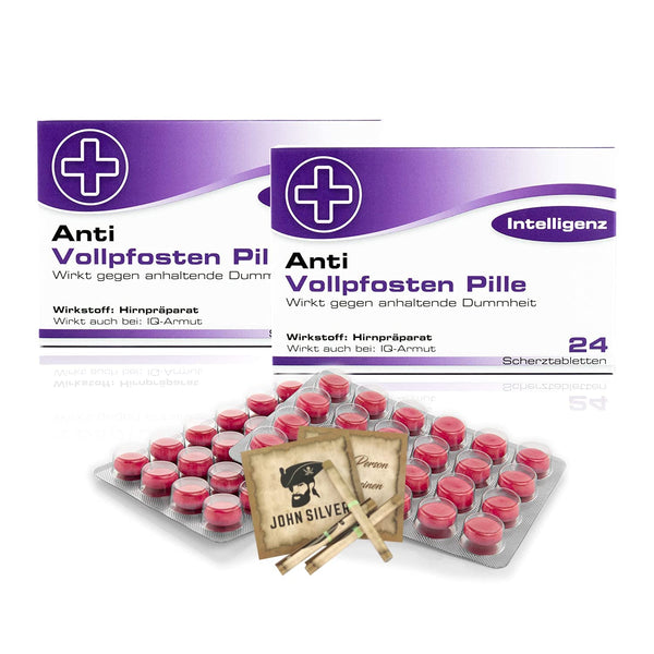 Set of 24 chocolate decorations, anti-ideal pill