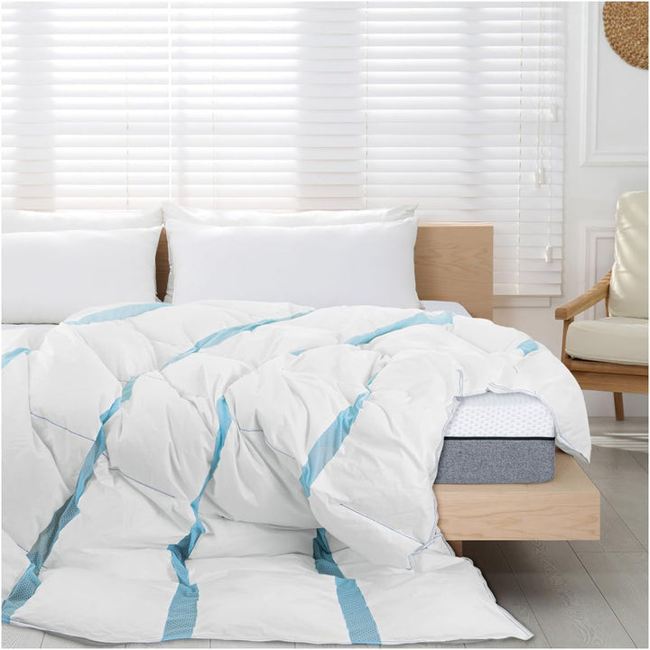 Plapumă Genius Eazzzy Climate Comfort 155 X 220 Cm, Etanșă la fibre, Plapumă ușoară pentru toate anotimpurile, Plapumă respirabilă, Temperatură plăcută pentru somn, Plapumă pentru toate anotimpurile
