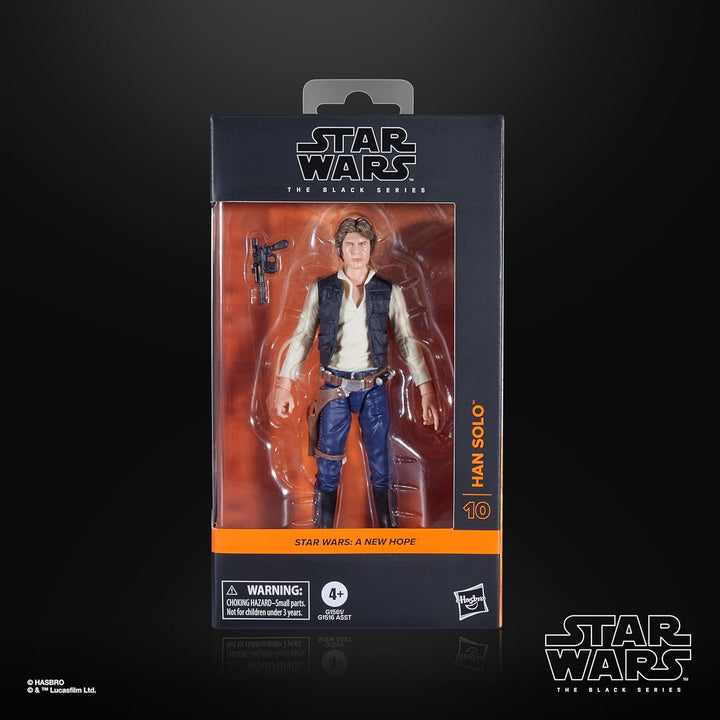 Star Wars Seria Neagră Han Solo, Star Wars: O speranță Figură de acțiune premium de colecționat (15 cm)