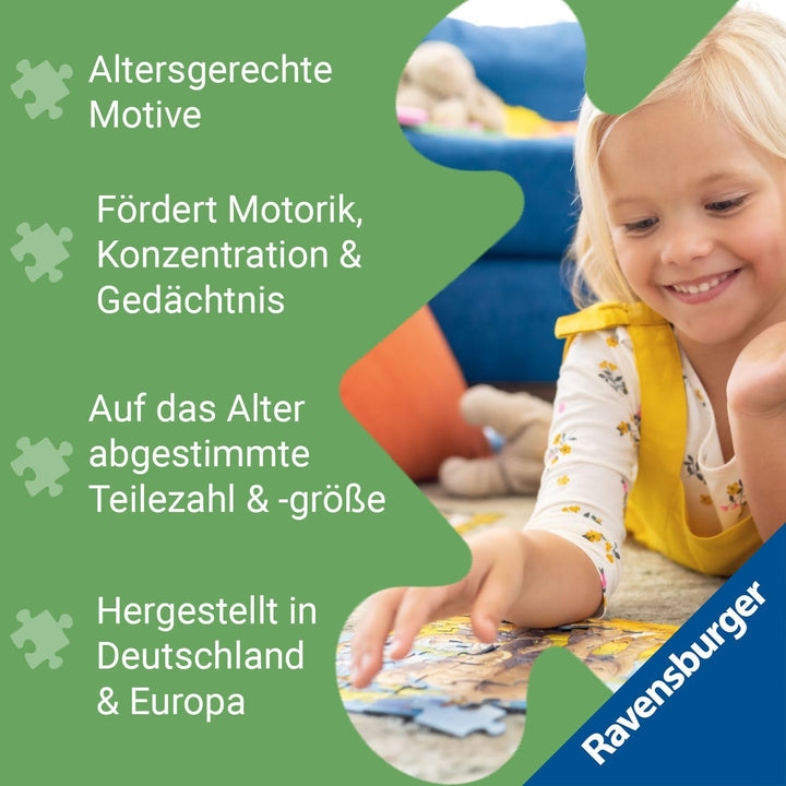 Ravensburger puzzle pentru copii - 13354 Te rog zâmbește! - Puzzle jigsaw de 300 de piese pentru copii începând cu vârsta de 9 ani